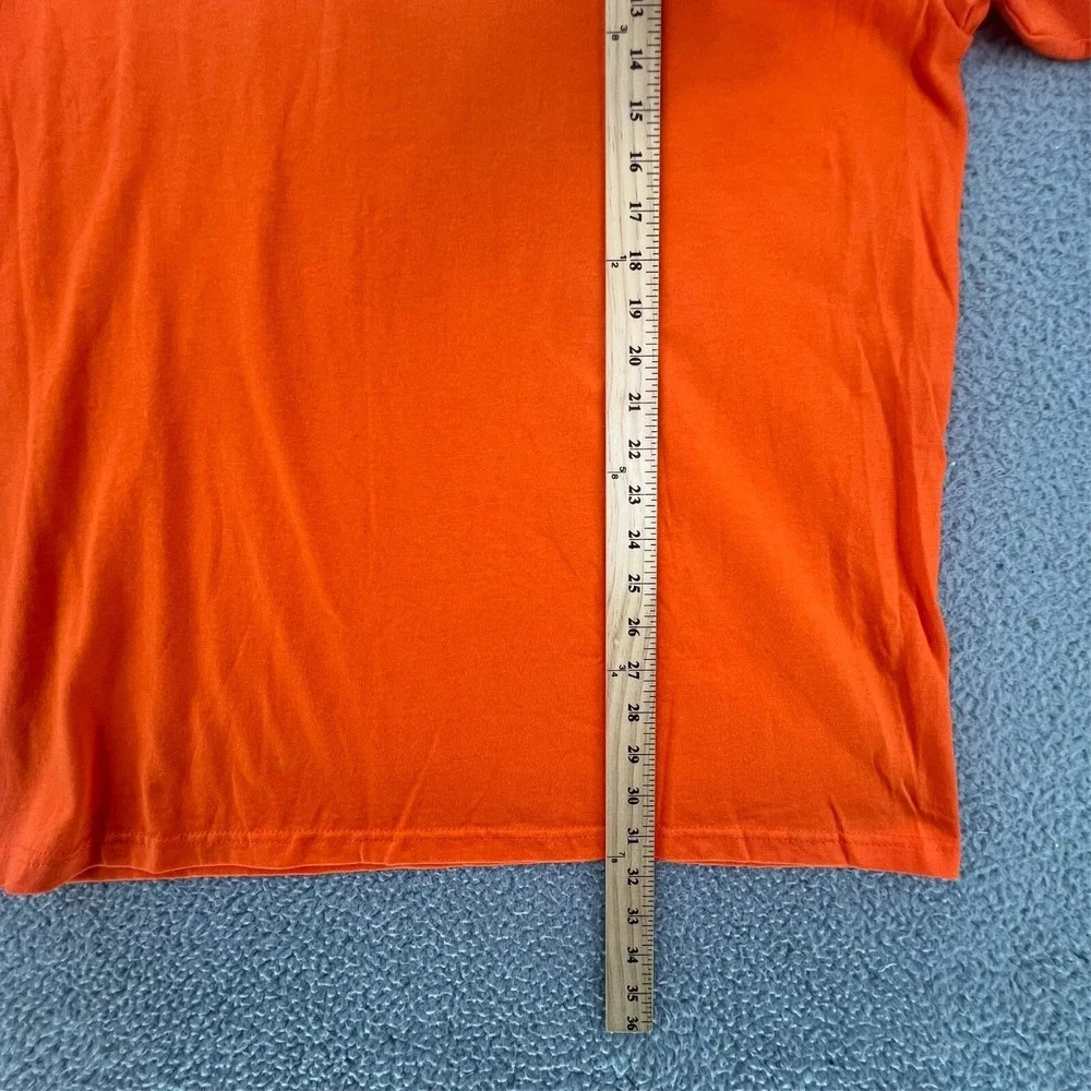 Vintage Y2k TOPPLE THE TURTLES‎ VA vs MD T Shirt Men's XL Orange Delta READ